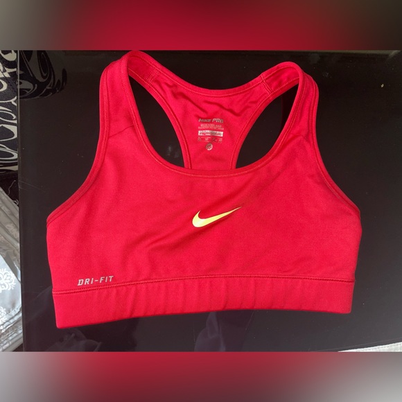 Nike Other - Nike Sports Bra Red Orange XS